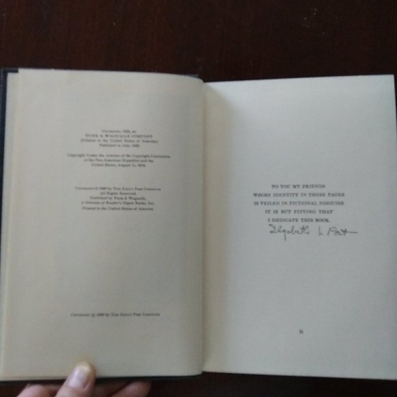 Emily Post, Etiquette 1969 w/ slipcover and signed in 1922, Rare book - Picture 14 of 15